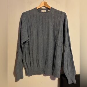 Peter Millar Blue Cashmere Sweater